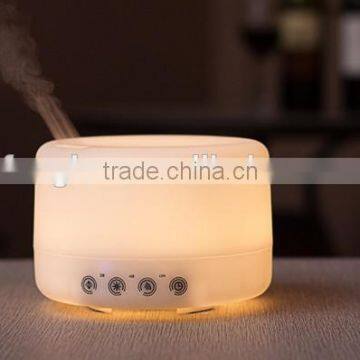 500ml Aromatherapy Essential Oil Diffuser Ultrasonic Air Humidifier with 4 Timer Settings 7 LED Color Changing Lamps