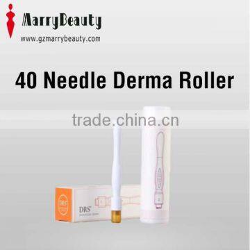 2015 Best Selling Product Derma Roller for Skin Care with 40 Titanium Needles