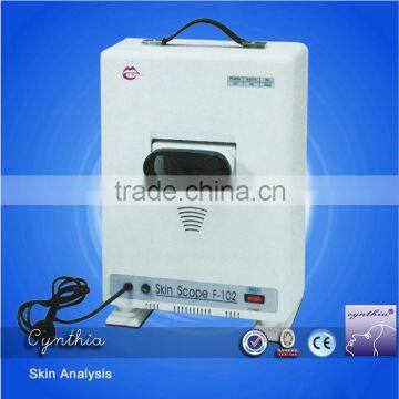 Multi-function Skin scope Analyzer,portable smart skin scope analysis with digital test system Cynthia F-102