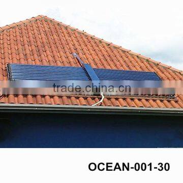 30 tubes horizontal type solar collectors