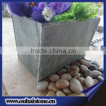 Perfect match park necessary decors slate stone pots for flowers