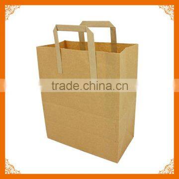 die cut handle kraft paper bag