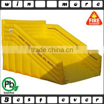 PVC durable and hot selling inflatable ramp for zorbing games