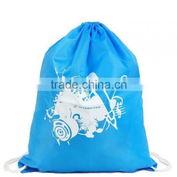 hot sale polyester backpack drawstring beach bag