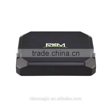Rikomagic quad core intel tv box Z3736F,1080p,2G RAM, 32G eMMC, earphone jack