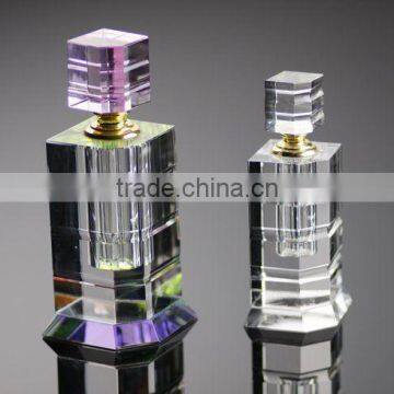 Glass Cosmetic Bottle Crystal Perfume Bottle