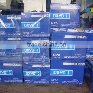 Cinese battery factory---Car Batteries 12v65ah