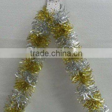 Striped Tinsel Garland