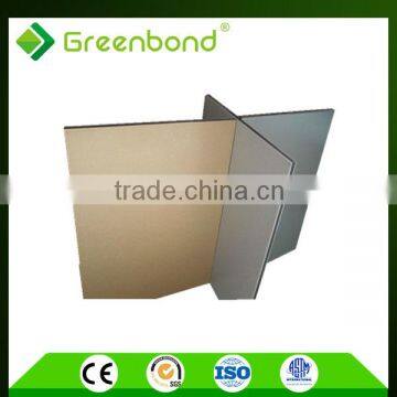 Greenbond brand 2 production lines pvdf coated aluminum composite sheet