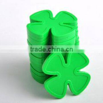 Shamrock Plastic Token Coins in stock