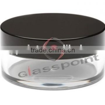 200ml cosmetic glass jars, glass pot for cream