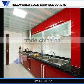 Prefabricated Artificial Stone Kitchen Countertop on sale