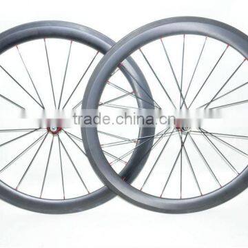 2014 Carbon wheelset & carbon Clincher wheels & carbon rim 50mm with best price