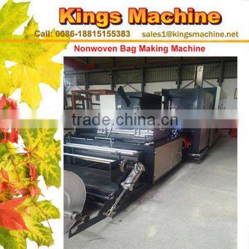 China Latest Good Function Nonwoven Shopping Bag Making Machine (Kings brand)