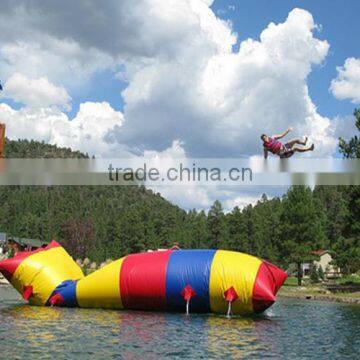 Giant Inflatable Water Blob Catapult Inflatsble Pillow Trampoline Lake River Toys Adventure Water Sport Game for Adult and Kid