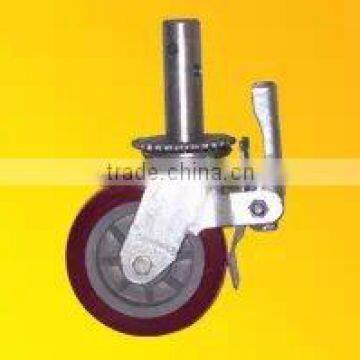 PU/PVC/Rubber scaffolding casters