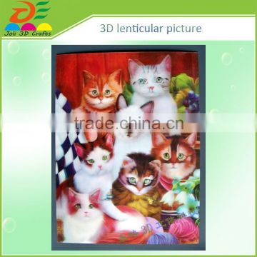 2016 new arrival art&collectible PET hot girl sexy picture 3d without dress