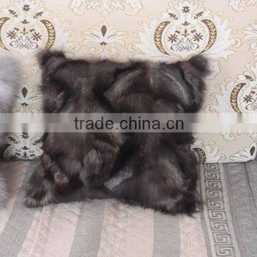 Cheap Wholesale fox Fur Pillows / fox Fur Pillows