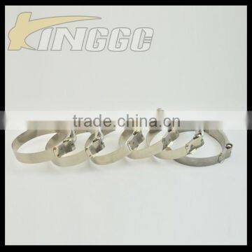 Aluminium Silver V-band Pipe Clamp photo-2