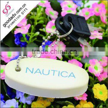 China wholesale seller polyurethane foam keychains, floating key chain