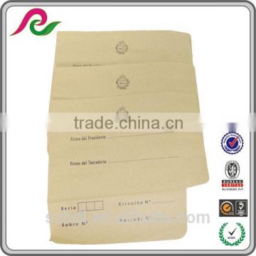 kraft voting envelope one color printing manila envelope