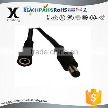 DC 5.5 2.1mm male to female power cable