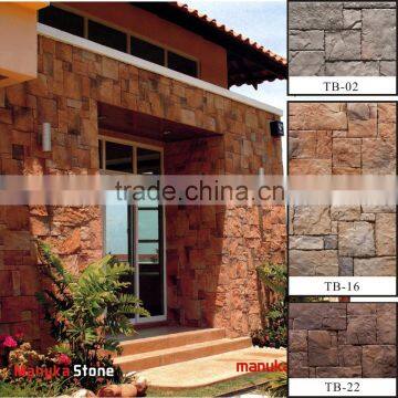 Light weight easy installation vill wall manufactured decorative stone