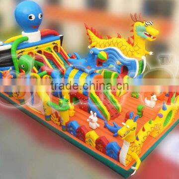 Gaint inflatable obstacle course , inflatable park fun city