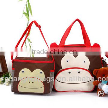 fashion diaper set baby nappy changing bag