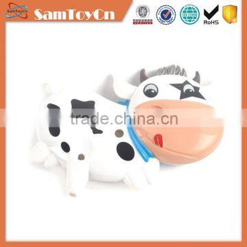 Cute and funny cow plastic bugle for kids