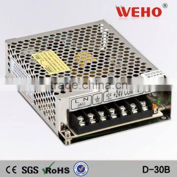 High Efficiency 30w dual output switching power supply 12v smps