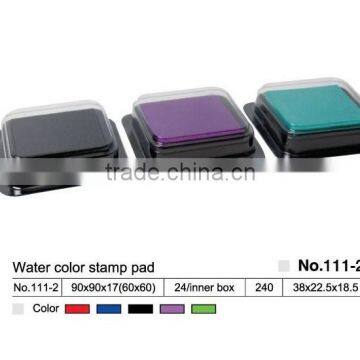 plastic case ink pad,water color stamp pad