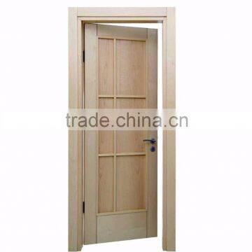 High Quality Almila Walnut Finished Wooden Door photo-2