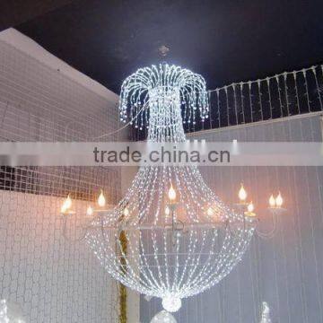 Indoor crystal hanging light new residential chandelier pendant light                        
                                                Quality Choice