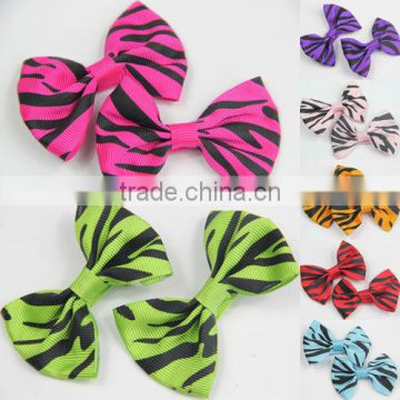 Child Leopard Hair clips Baby Alligator clips CN005