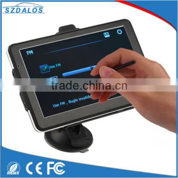 Smart MSB2531 800MHZ 7 inch TFT LCD display resolution mediatek portable gps navigation device