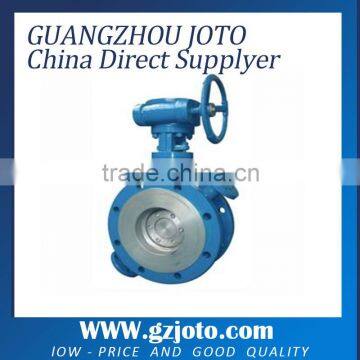 Flange type hard seal heat preservation wafer butterfly valve