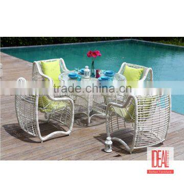 Rattan Outdoor Table and Chair Outdoor Bistro Set photo-2