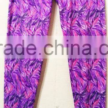 100% VISCOSE WITH AOP LEGGINS