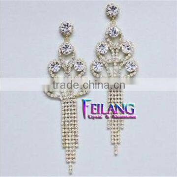 Jewelry Diamond Earring Stainless Steel Earring Chain Earrings