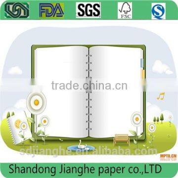 Used for notebook uncoated Woodfree best quality a4 paper