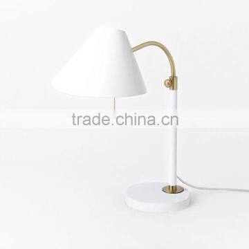 11.23-15 1950s and '60s Slim Profile and Cone-shaped Shade Are Inspired Vintage Mid Century Task Table Lamp Quality Choice photo-6