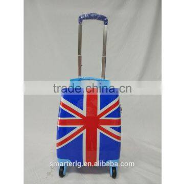 2016 New print PC zip frame trave trolley luggage case