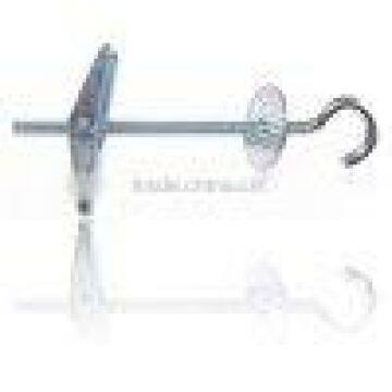 Spring toggle anchor