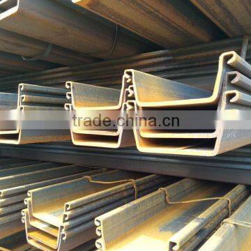 u type sheet piling width 400*170mm competitive price