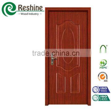 Elegant Interior Melamine Faced Door Skin Hdf Wooden