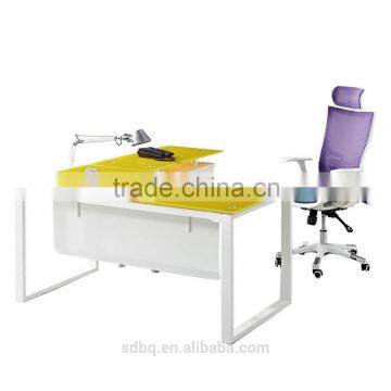 PT-D0517 2016 Latest director modern glass top office table design