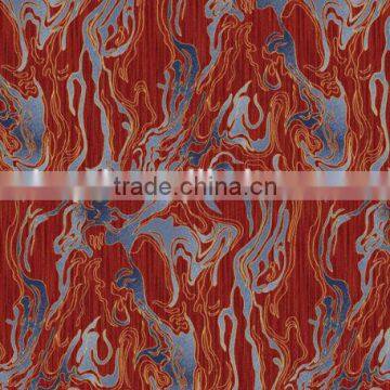 Hot sale pattern red shaggy carpet for sitting room