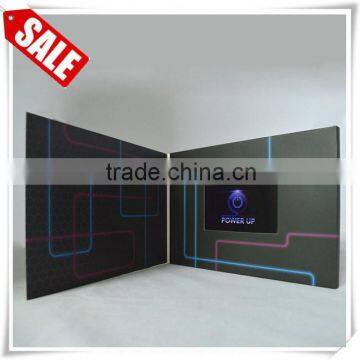 7 Inch Lcd Customized Advertising Business Video Mailer Card