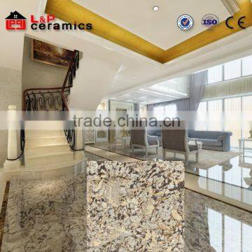 80x80 granite look micro crystal glazed polished tiles